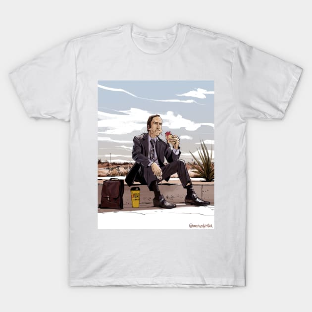 Better Call Saul lunch T-Shirt by markodjeska